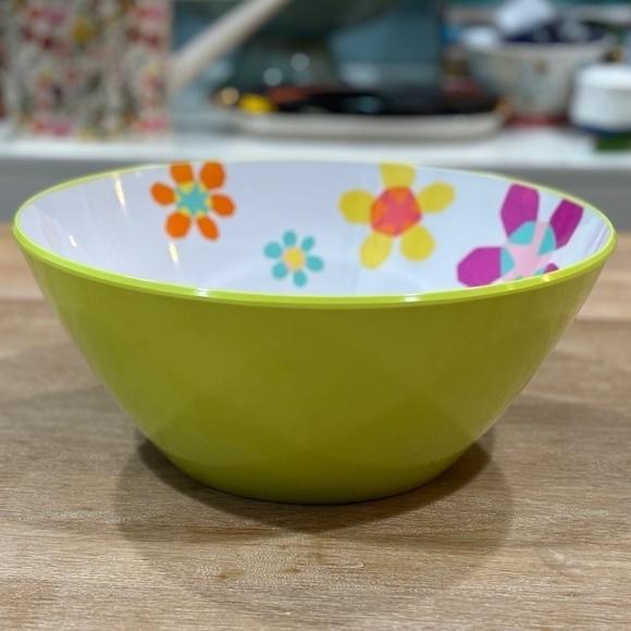 Target Home Tropical Melamine Serving Tray, Bowl, Dessert Plate 6 Piece Set - Picture 3 of 12